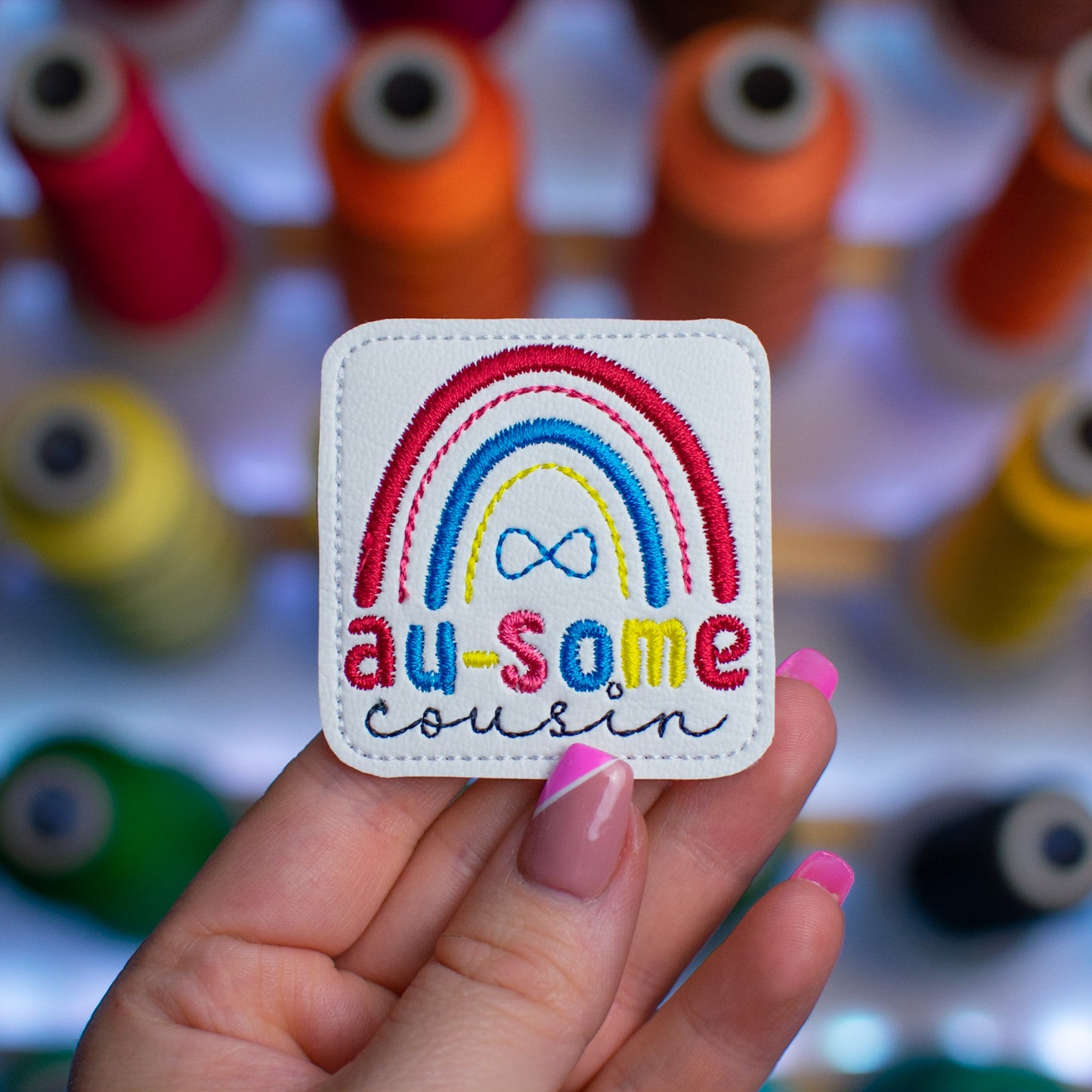 AuSome Cousin Feltie Embroidery Design