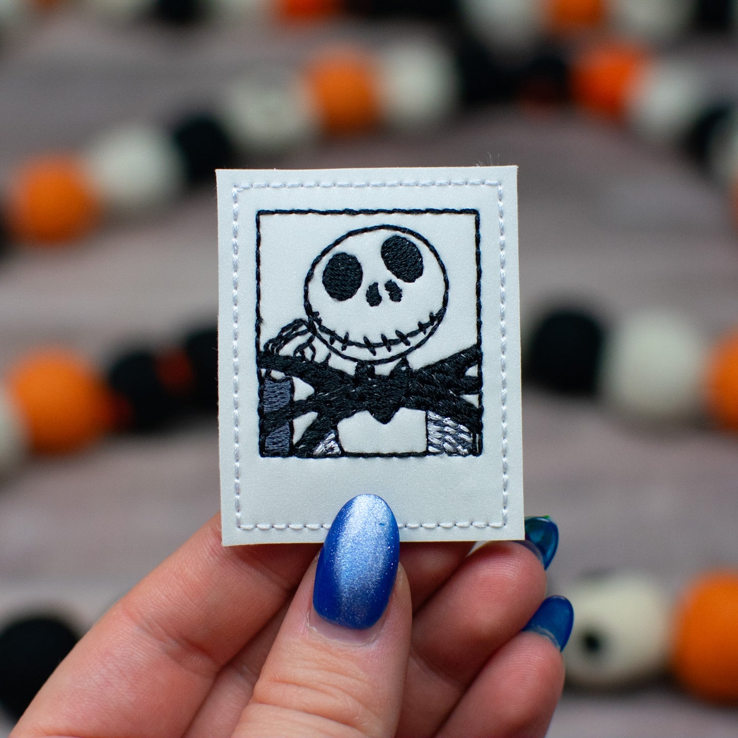 Skeleton Polaroid Feltie