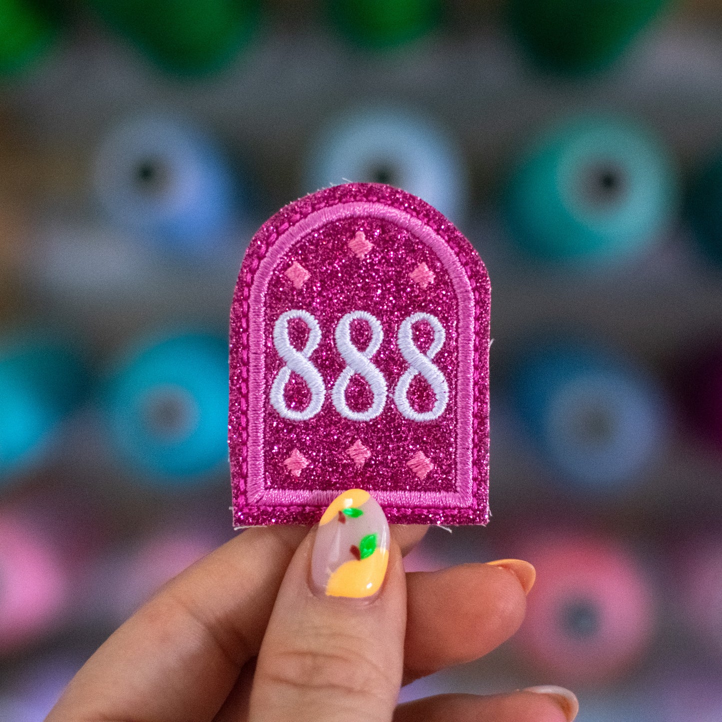 Angel Number 888 Feltie Embroidery Design