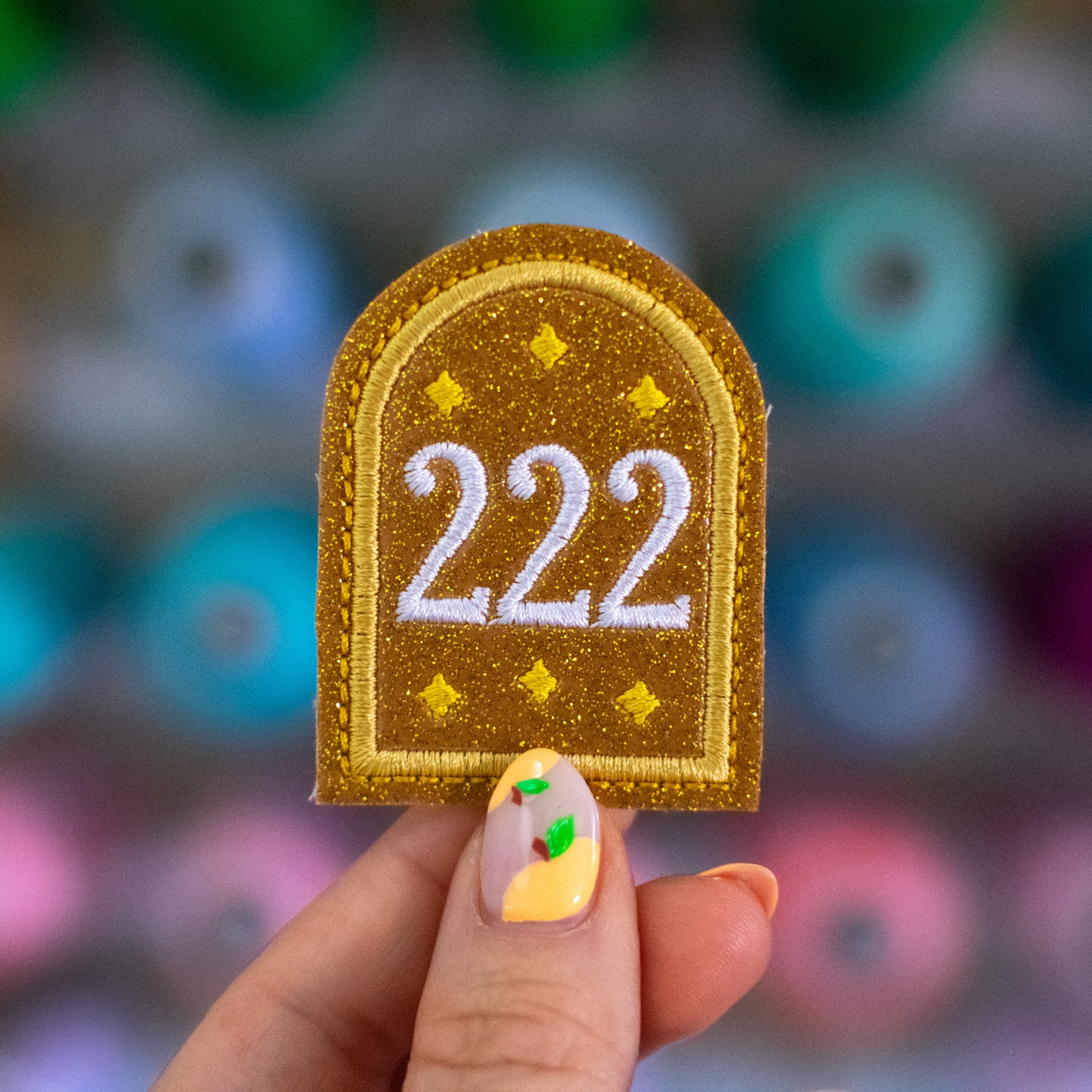 Angel Number 222 Feltie Embroidery Design