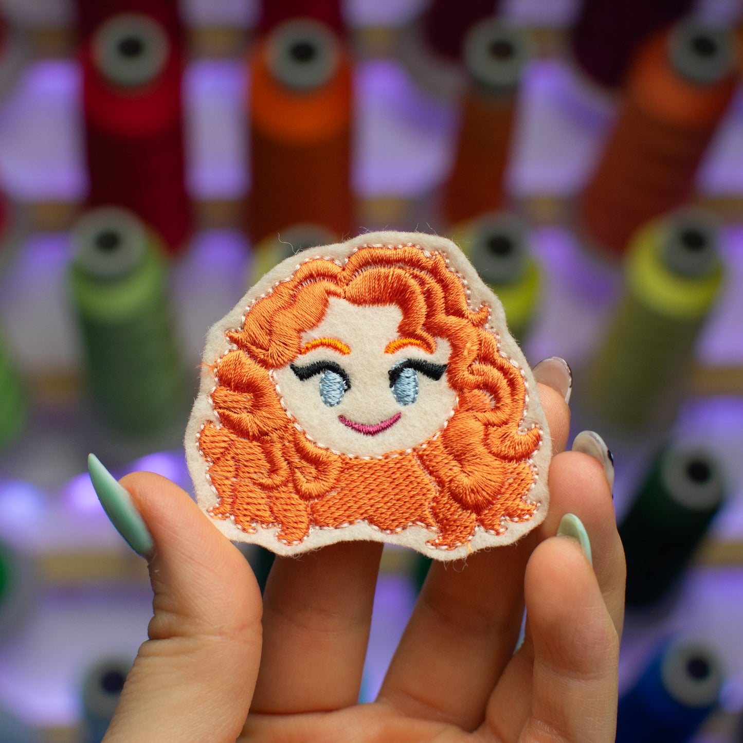 Archer Princess Feltie Embroidery Design