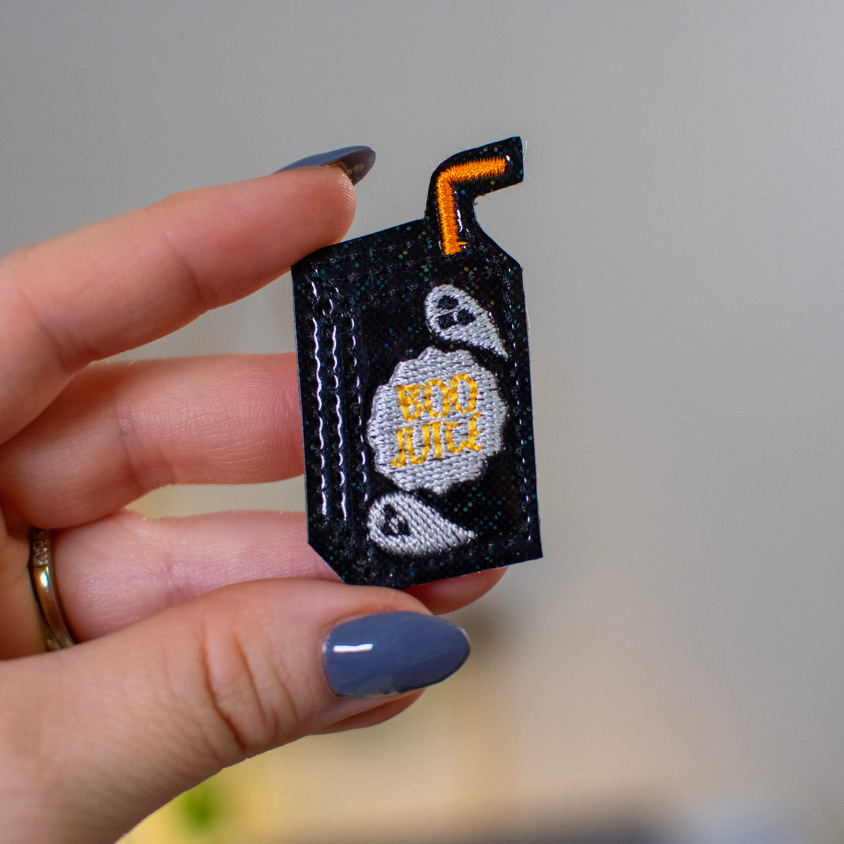Boo Juice Box Feltie Embroidery Design