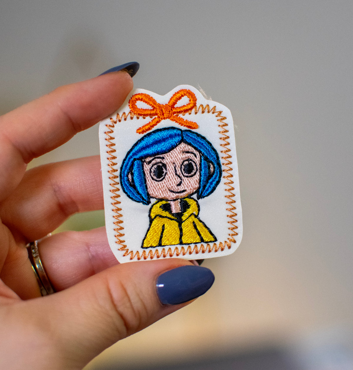 Spooky Girl Feltie Embroidery Design