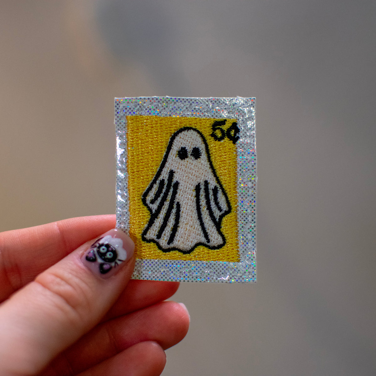 Ghost Stamp Feltie Embroidery Design