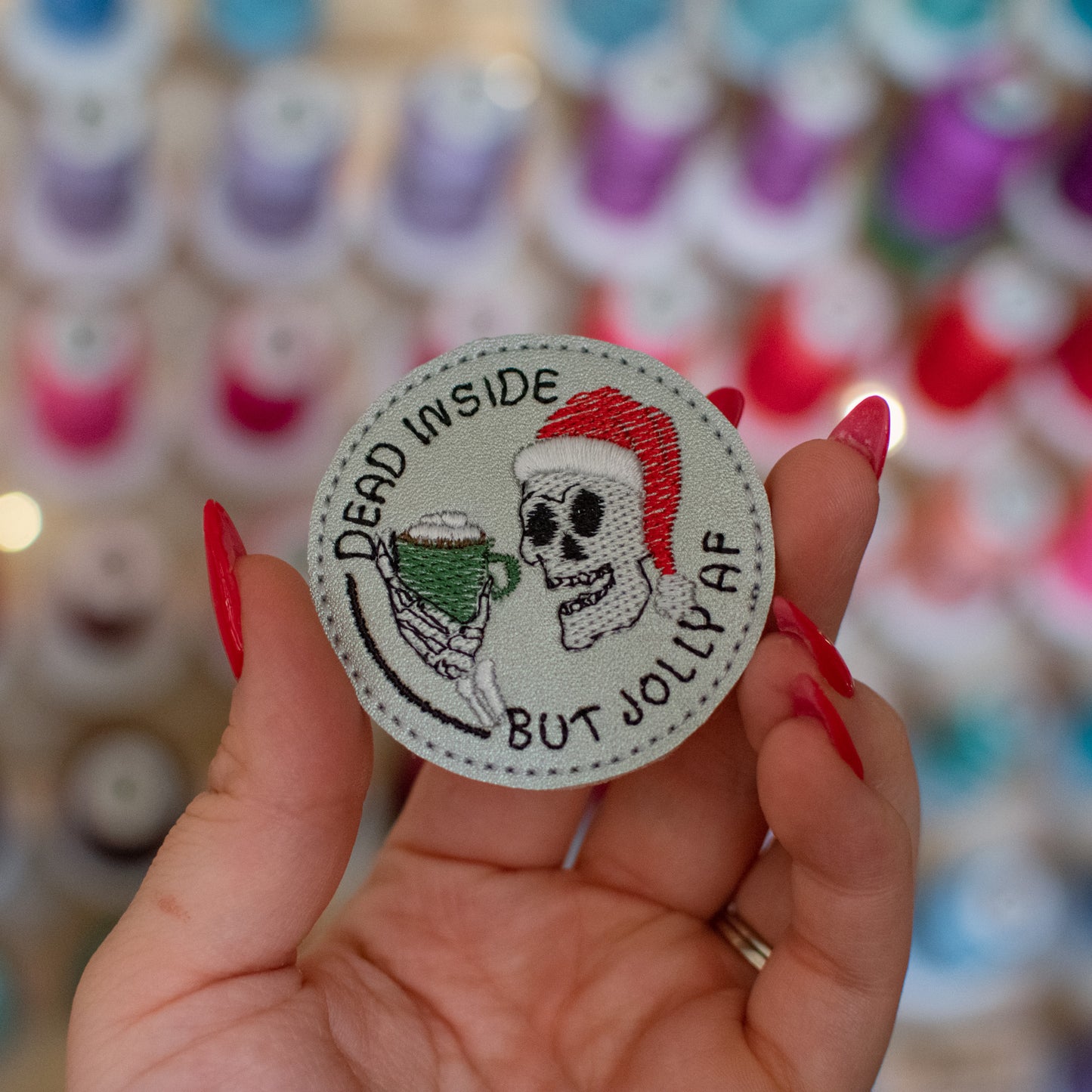 Jolly AF Embroidery Design