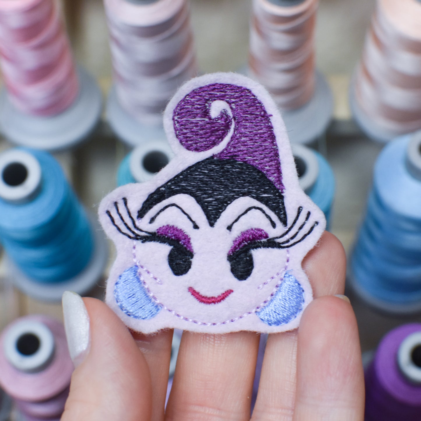 Sorceress Embroidery Design