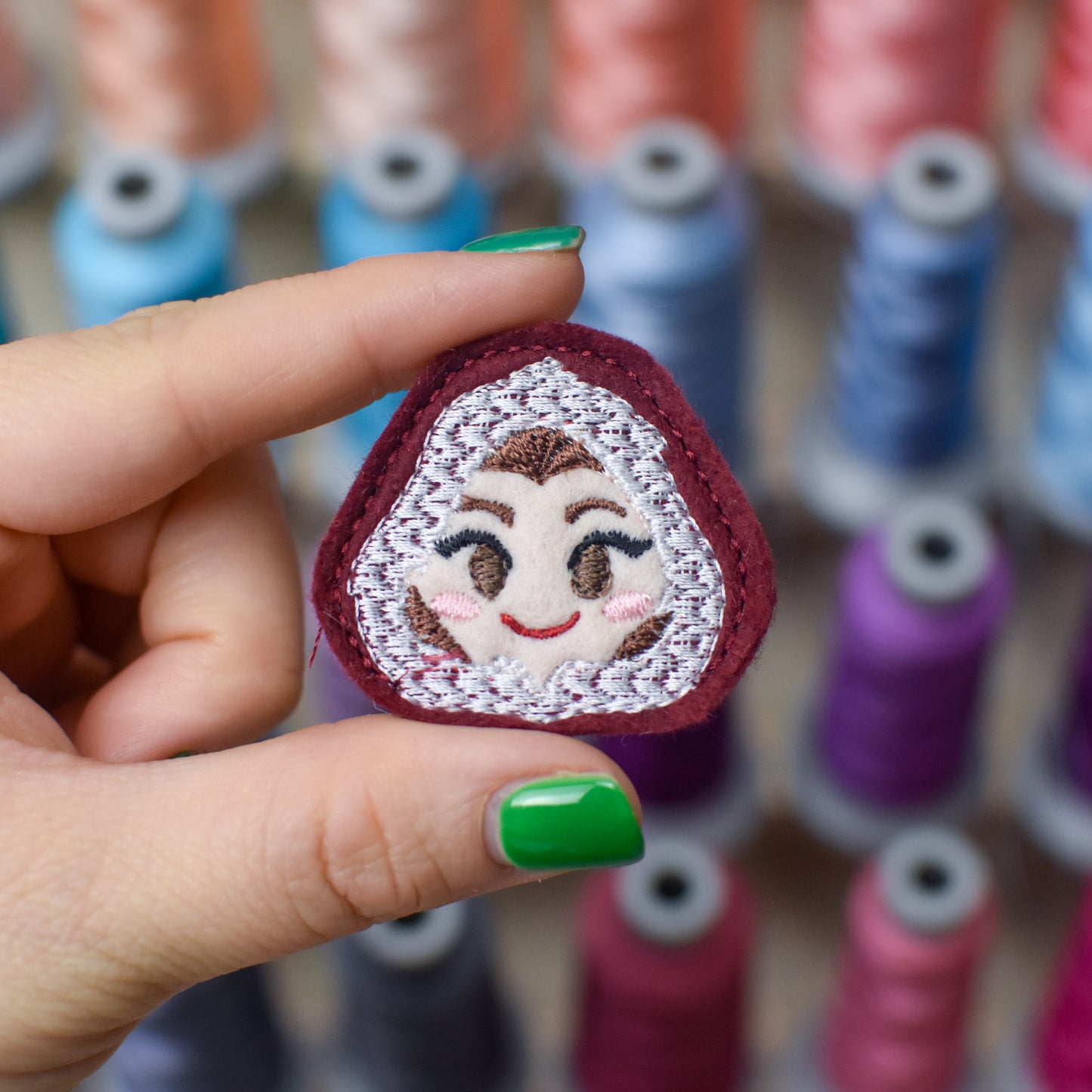 Winter Beauty Feltie Embroidery Design