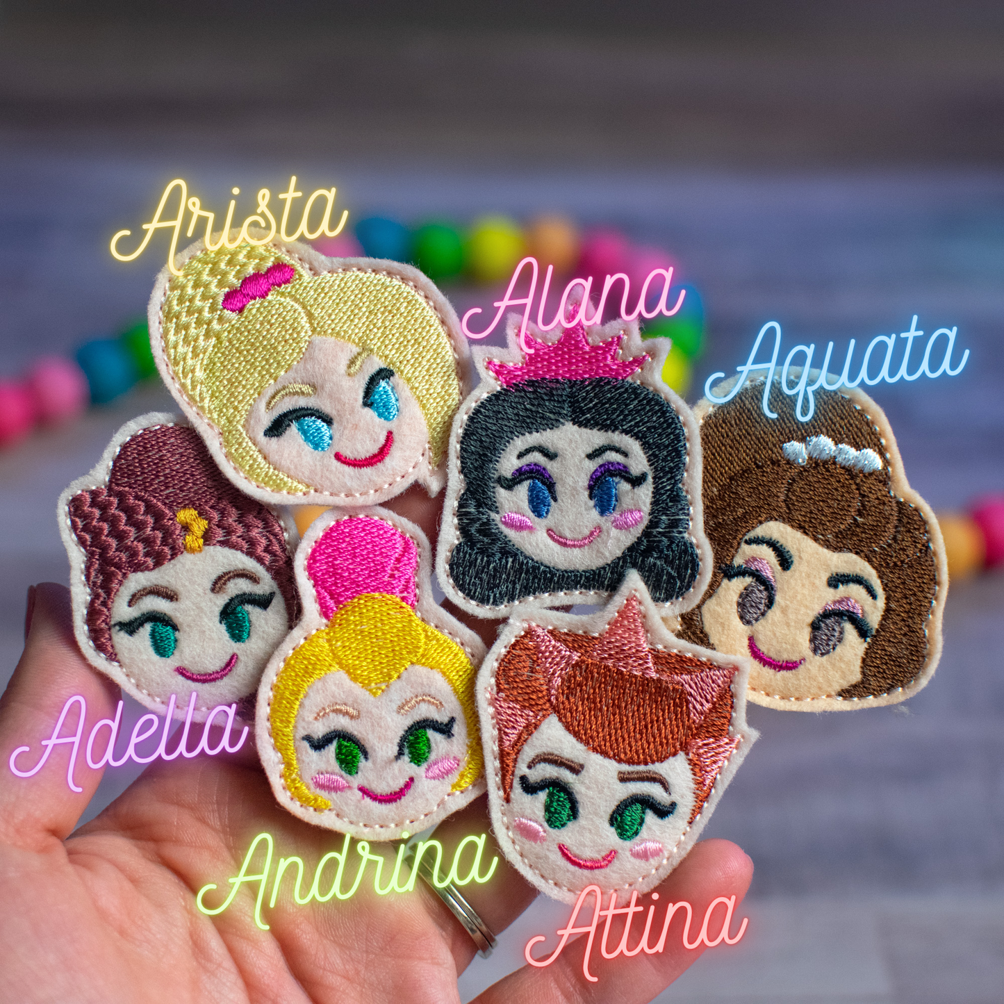 Daughters of Triton Feltie Sheet