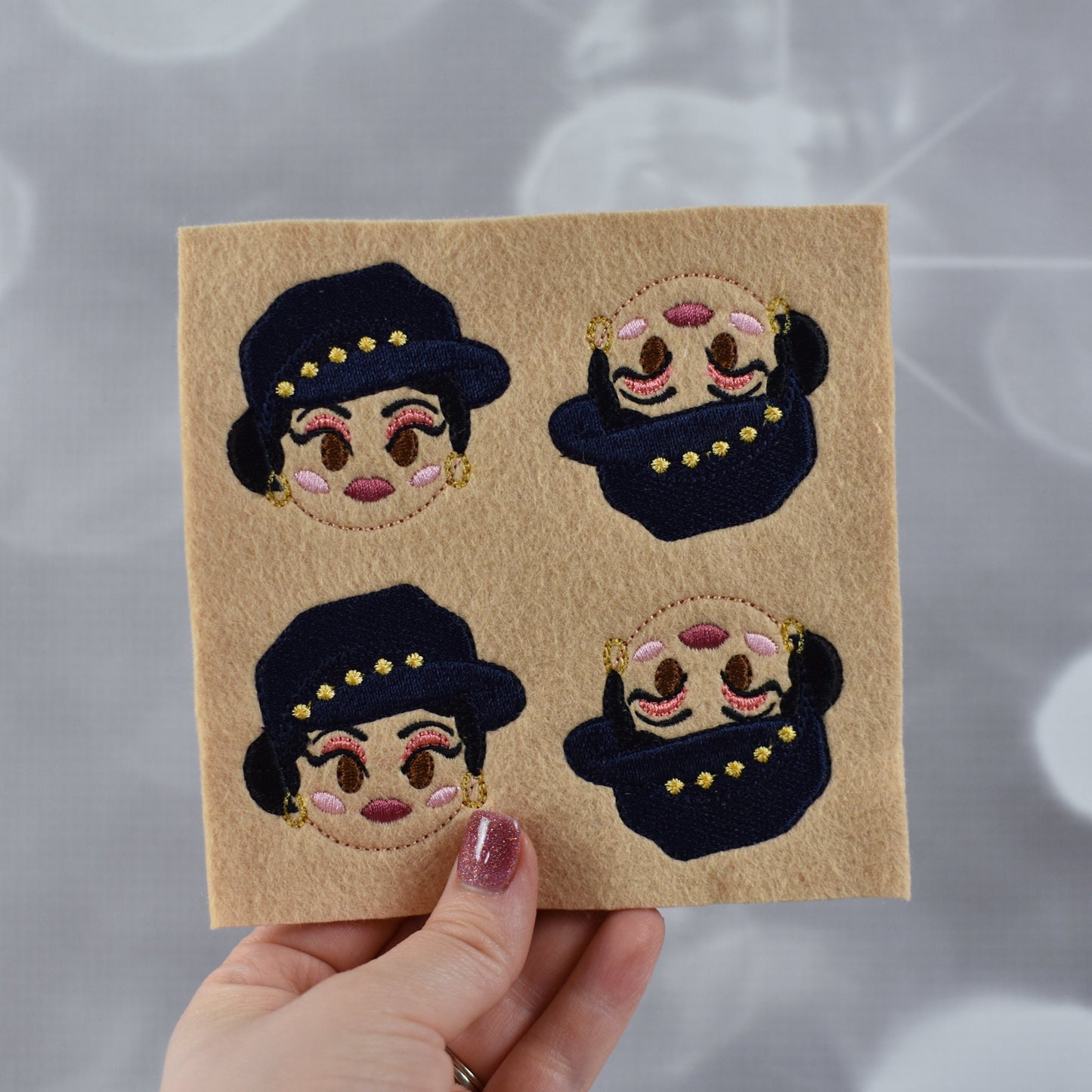 Latina Pop Star Feltie Sheet
