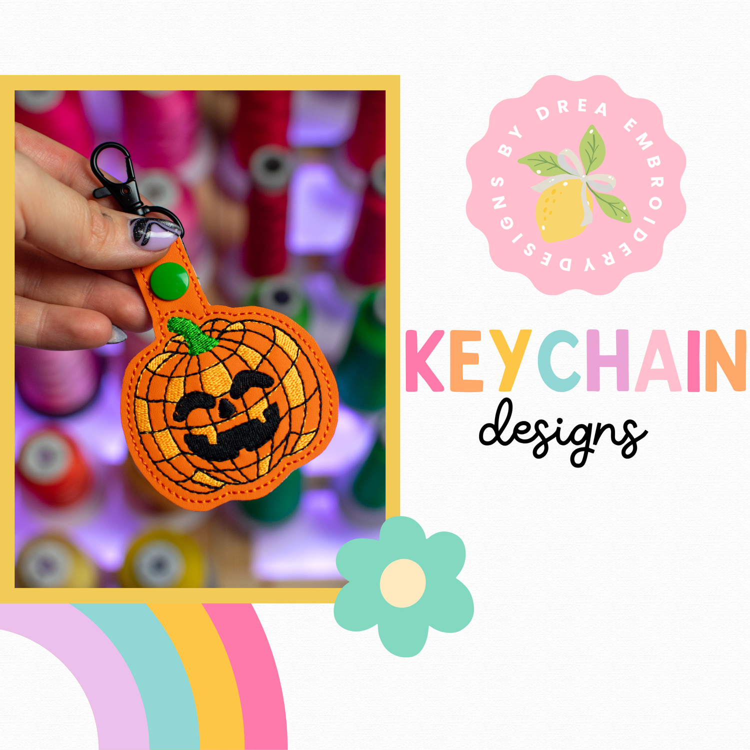 Keychain EMB Designs