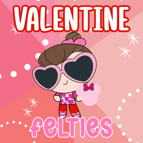 Valentine's Day Felties