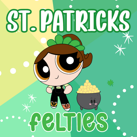 St. Patricks Day Felties