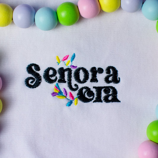 Senora Era Embroidery Design