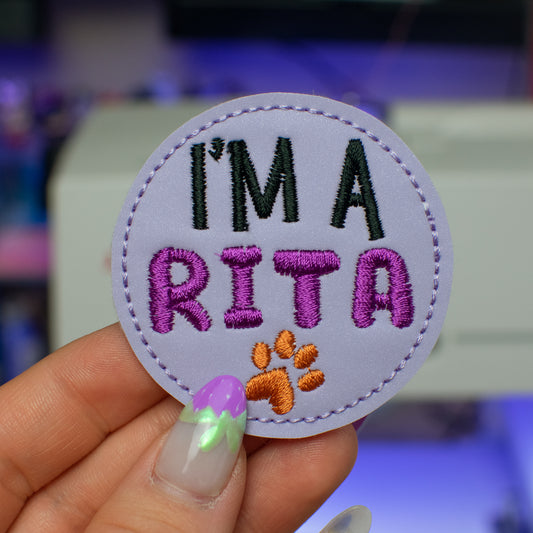 I am a Rita Feltie Embroidery Design