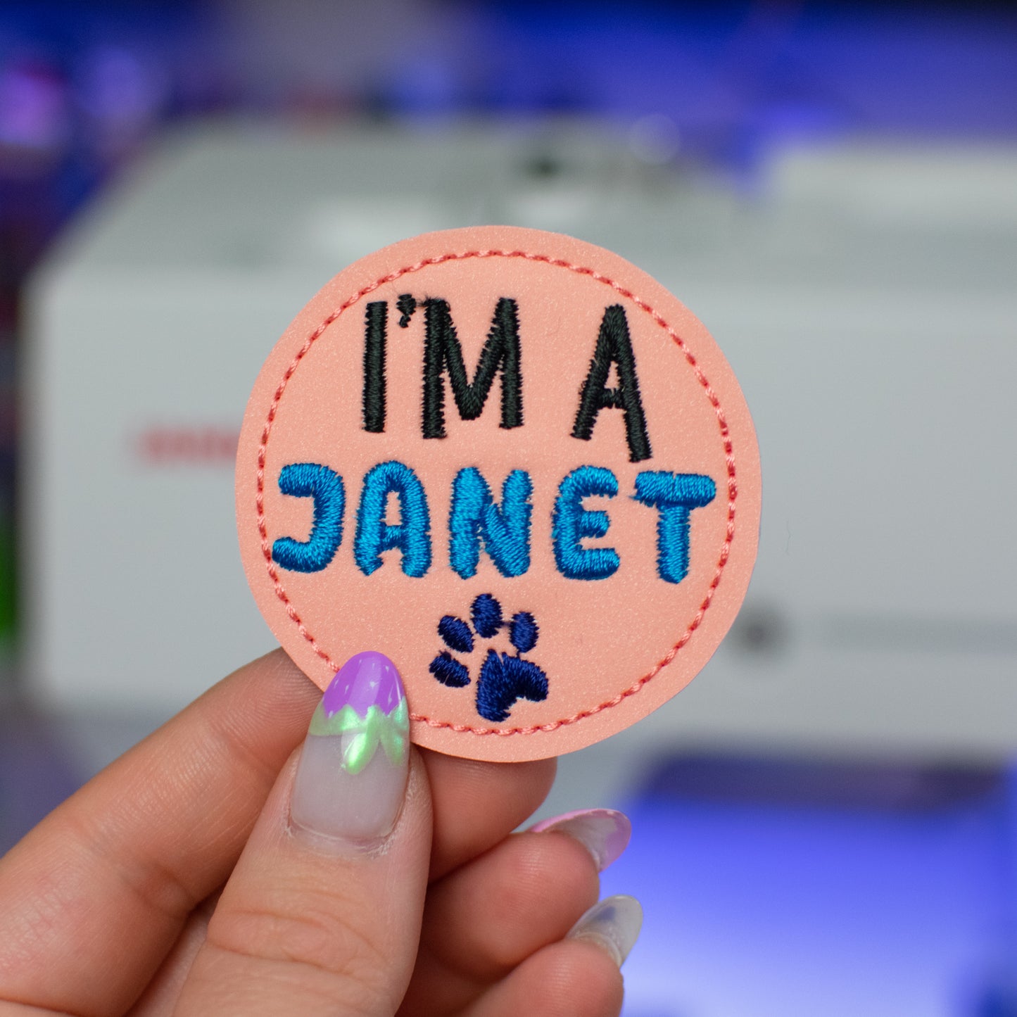 I am a Janet Feltie Embroidery Design