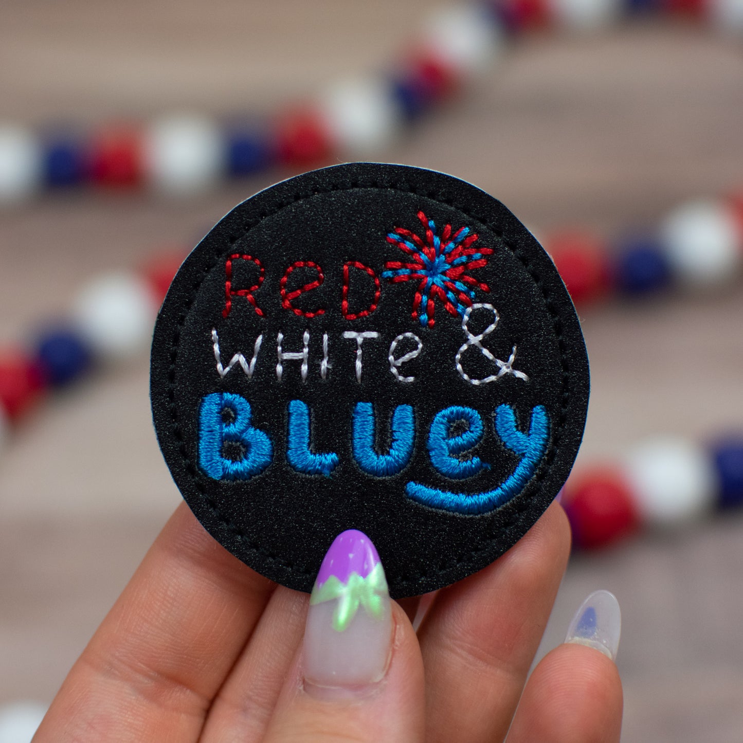 Red, White, & Blue Feltie