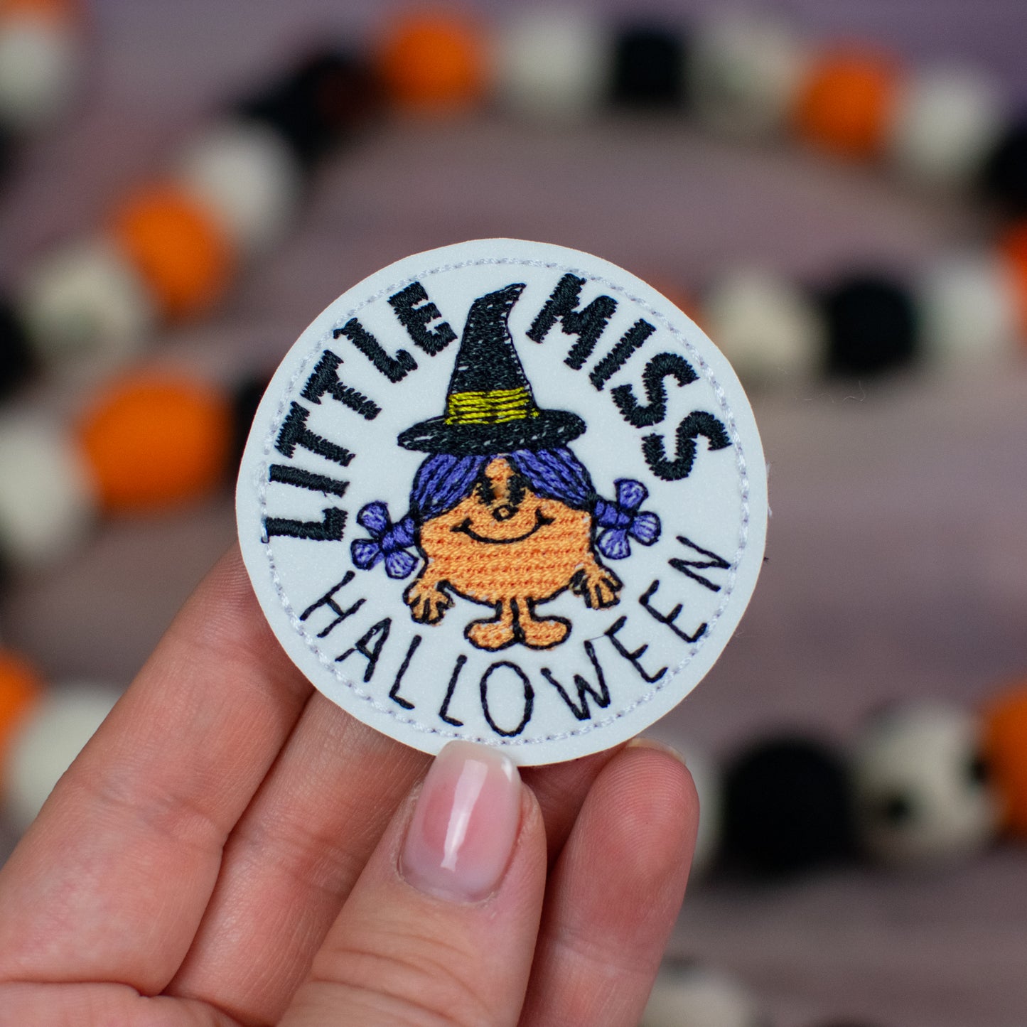 Little Miss Halloween Feltie