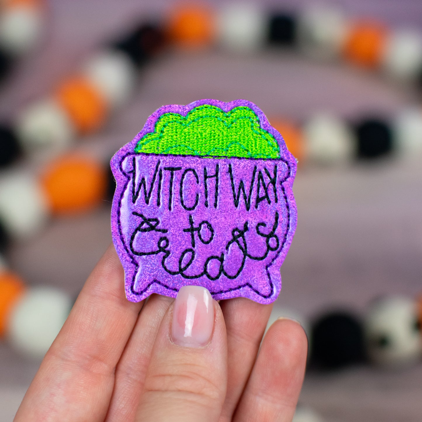 Witch Way to Treats Feltie