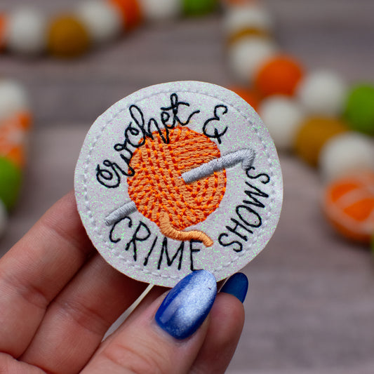 Crochet & Crime Feltie