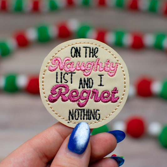 Naughty List Feltie