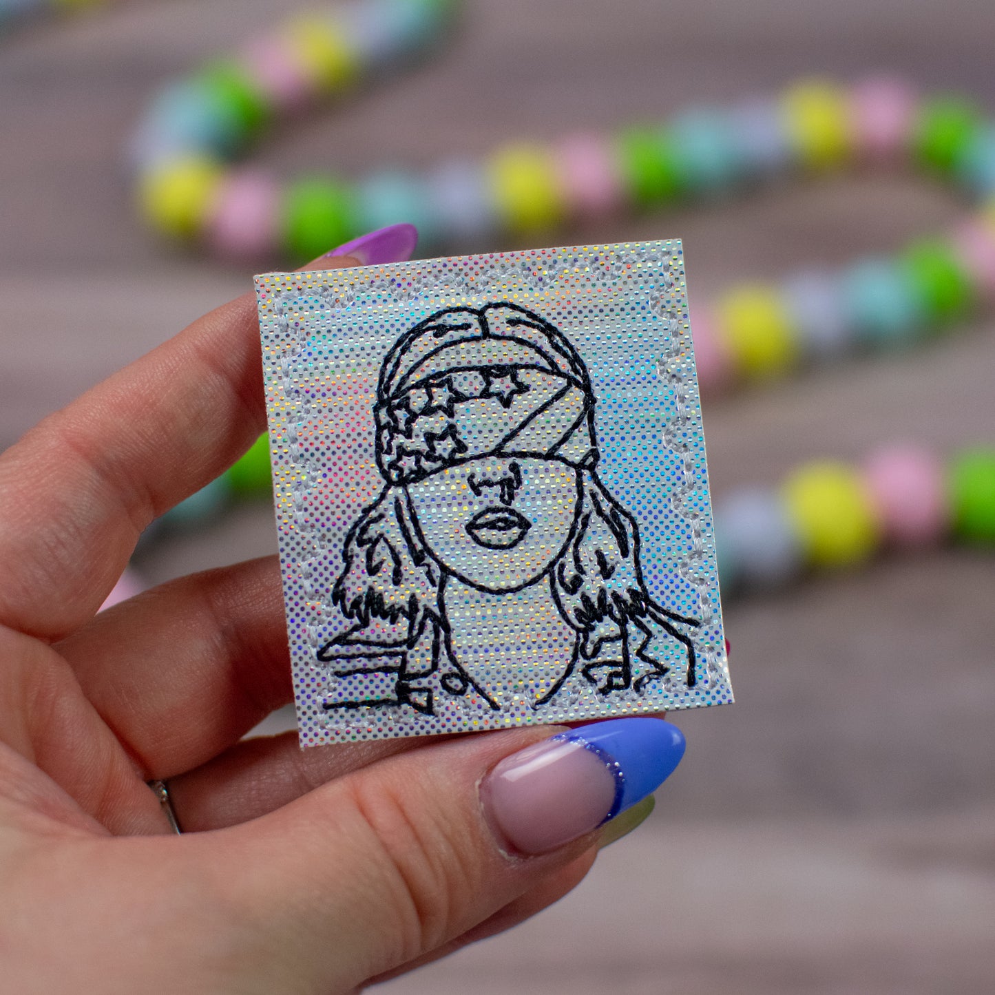 Strange Girl Stamp Feltie