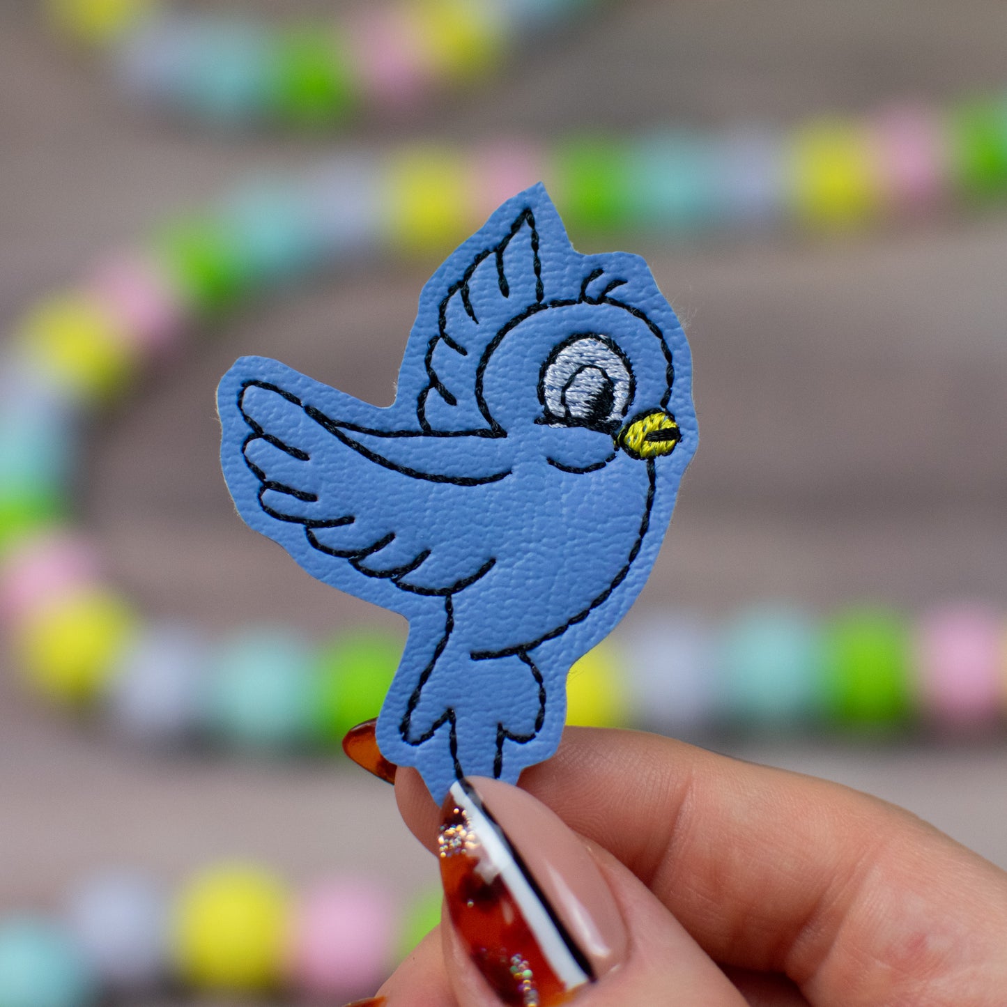 Blue Bird Feltie