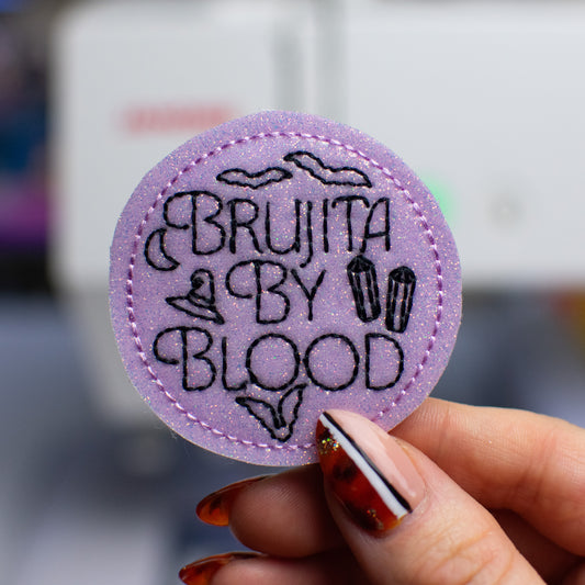 Brujita by Blood Feltie Embroidery Design