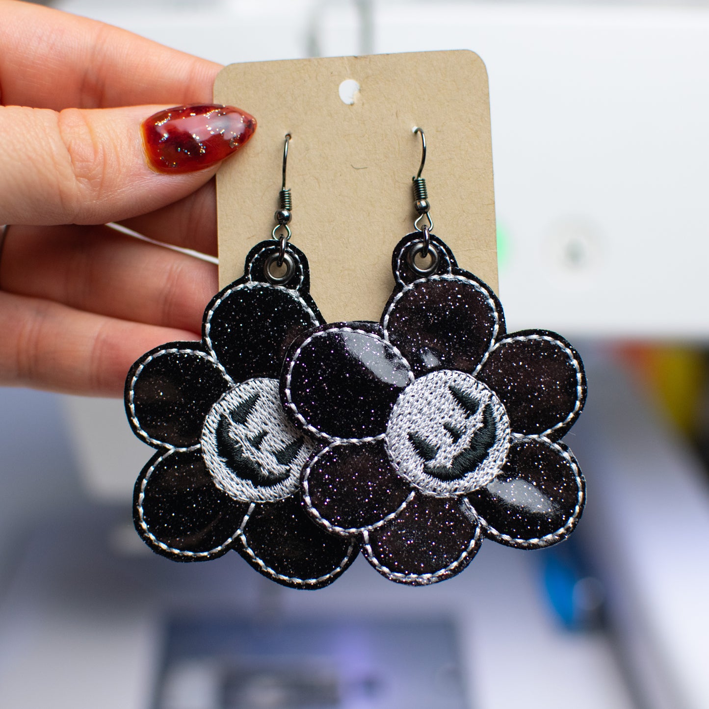 Jack O Flower Earrings