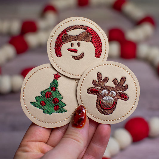 Christmas Cookie Feltie Trio