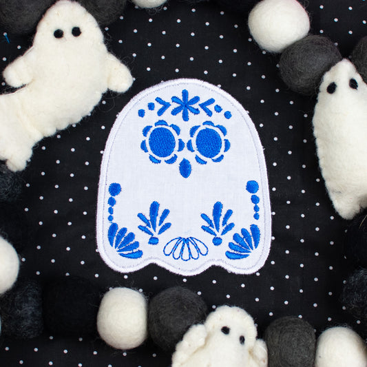 Ghost Talavera Embroidery Design