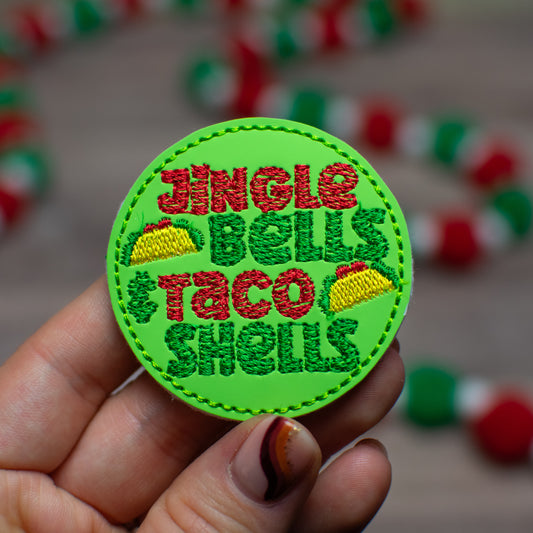 Jingle Bells Taco Shells Feltie