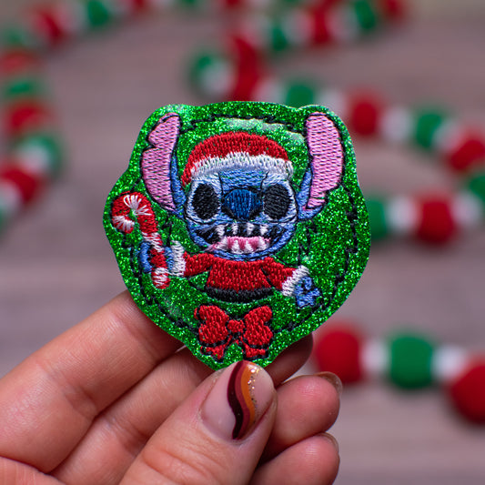 Alien Wreath Feltie