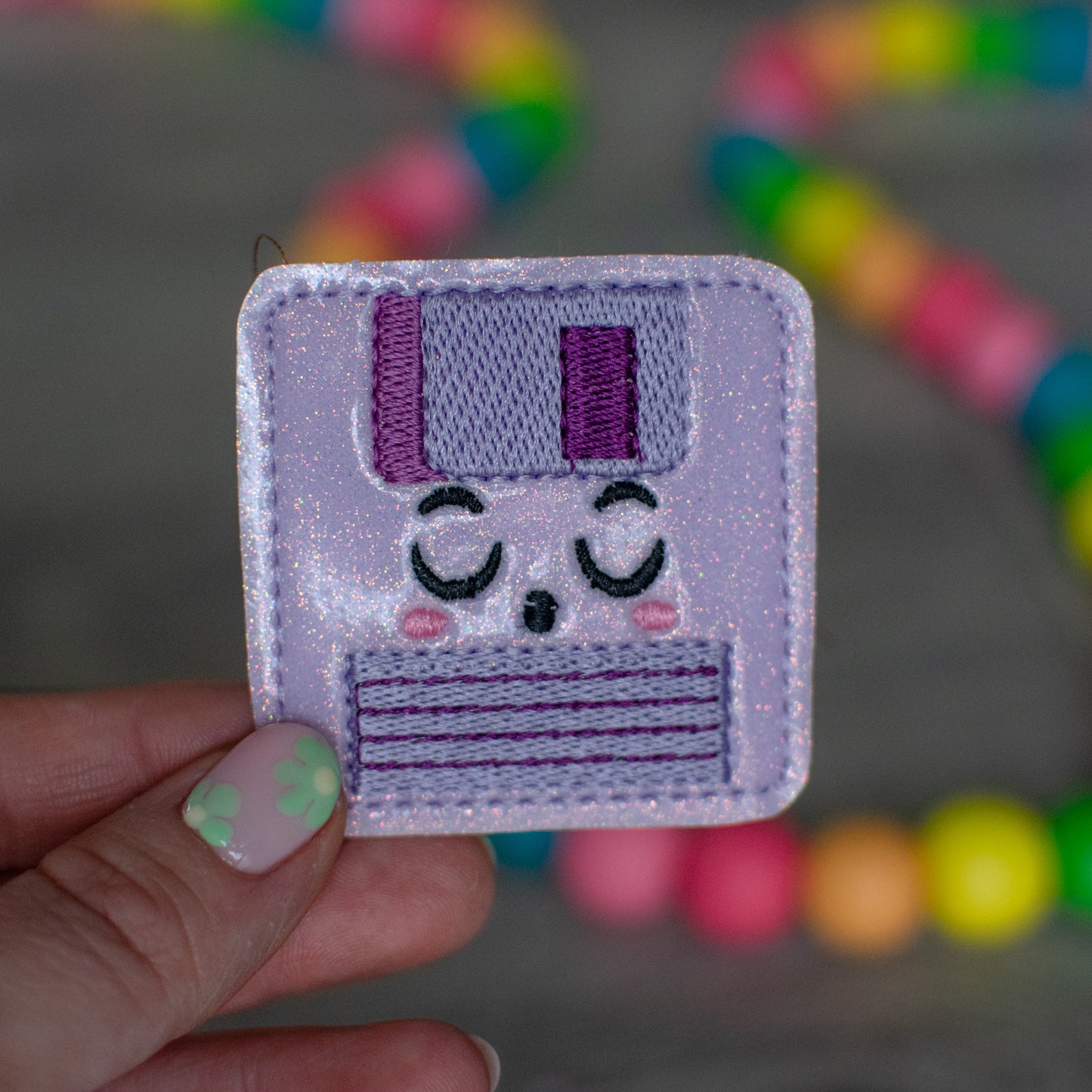 Kawaii Floppy Disk Feltie