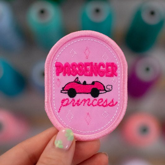 Passenger Princess Patch Embroidery Design