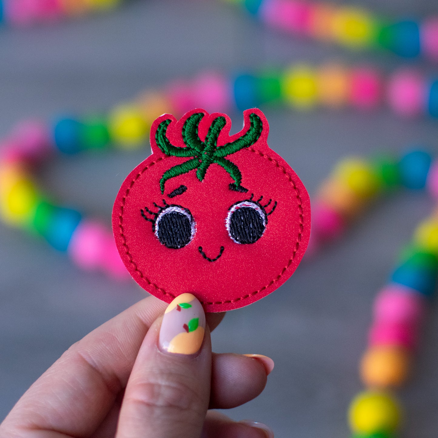 Kawaii Tomato Feltie