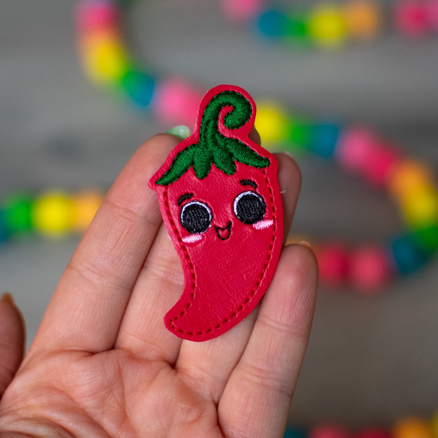 Kawaii Chile Pepper Feltie