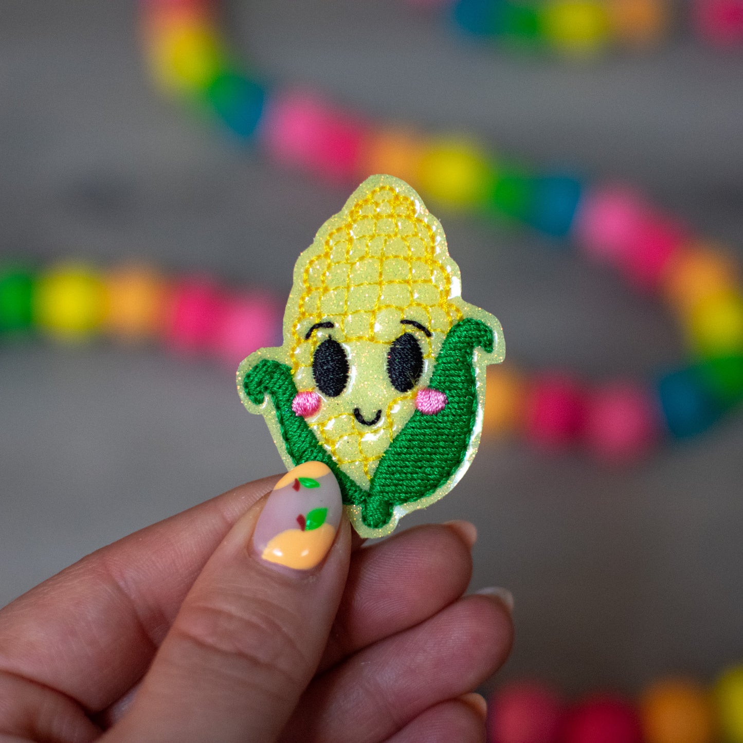 Kawaii Corn Feltie