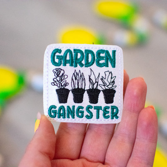 Garden Gangster Feltie