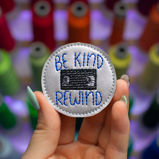 Be Kind Rewind Feltie Embroidery Design