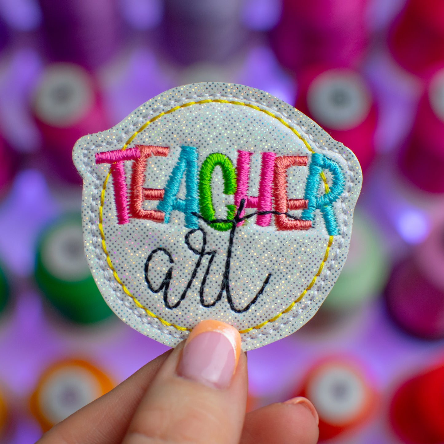 Art Teacher Feltie Embroidery Design