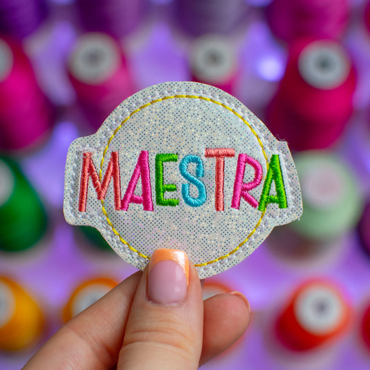 Maestra Feltie Embroidery Design