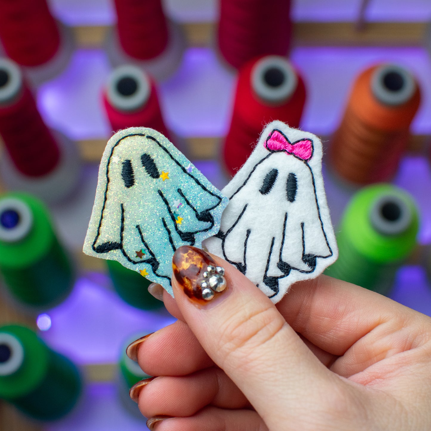 Ghost Couple Feltie Set