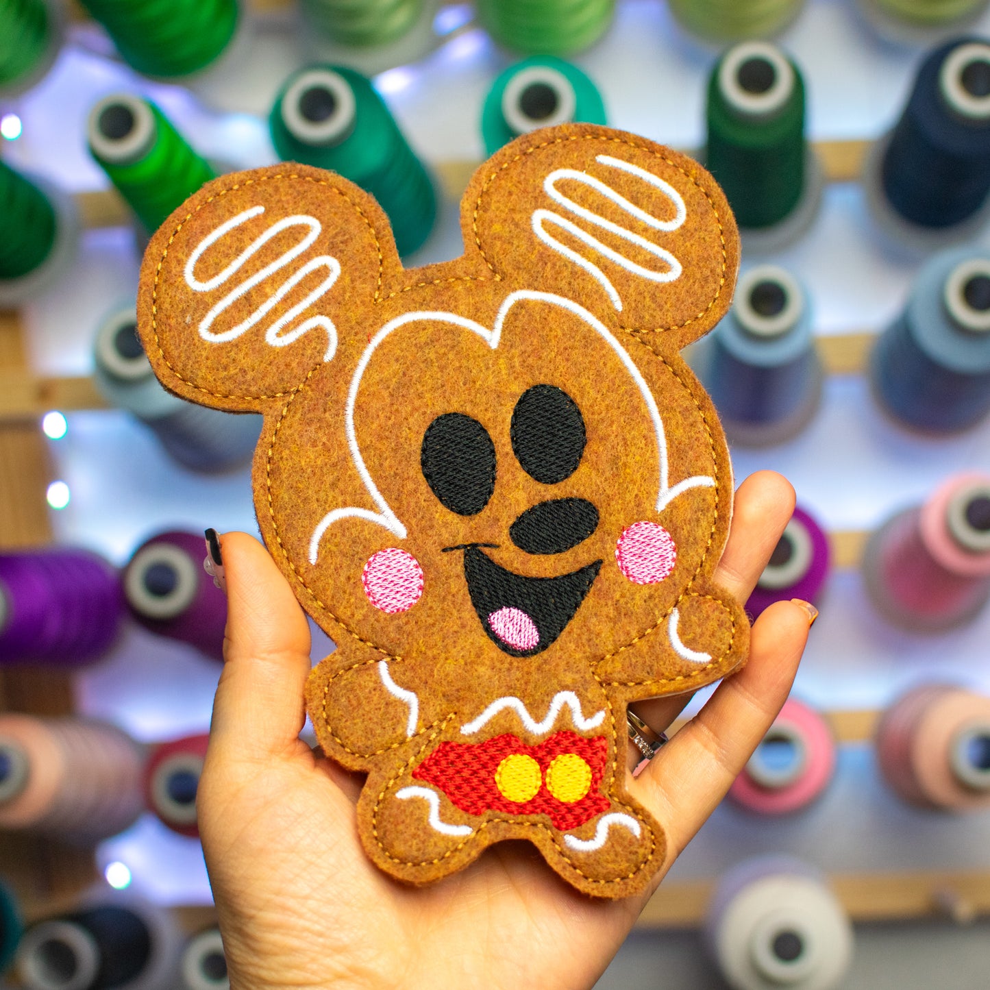 Mouse Gingerbread XXL Feltie