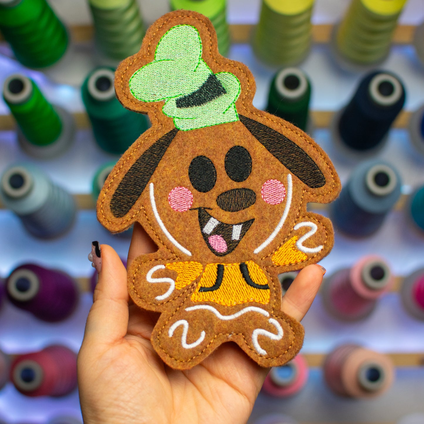 Silly Gingerbread XXL Feltie