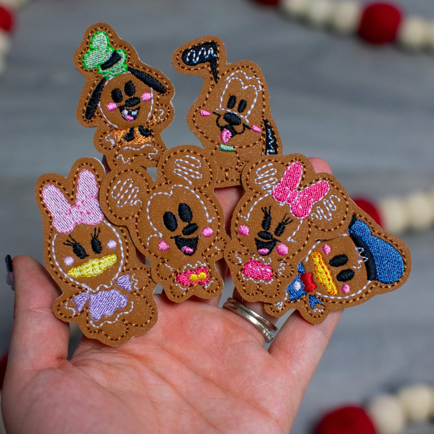 Gingerbread Friends Felties