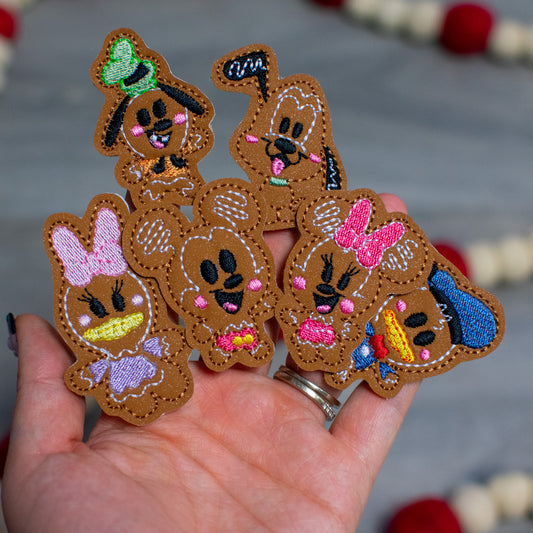 Gingerbread Friends Felties