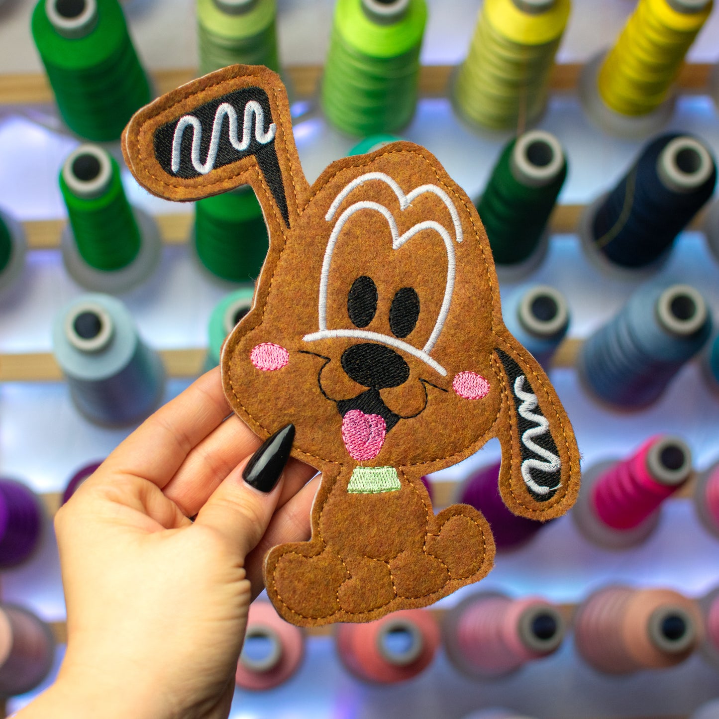 Gingerbread Pup XXL Feltie