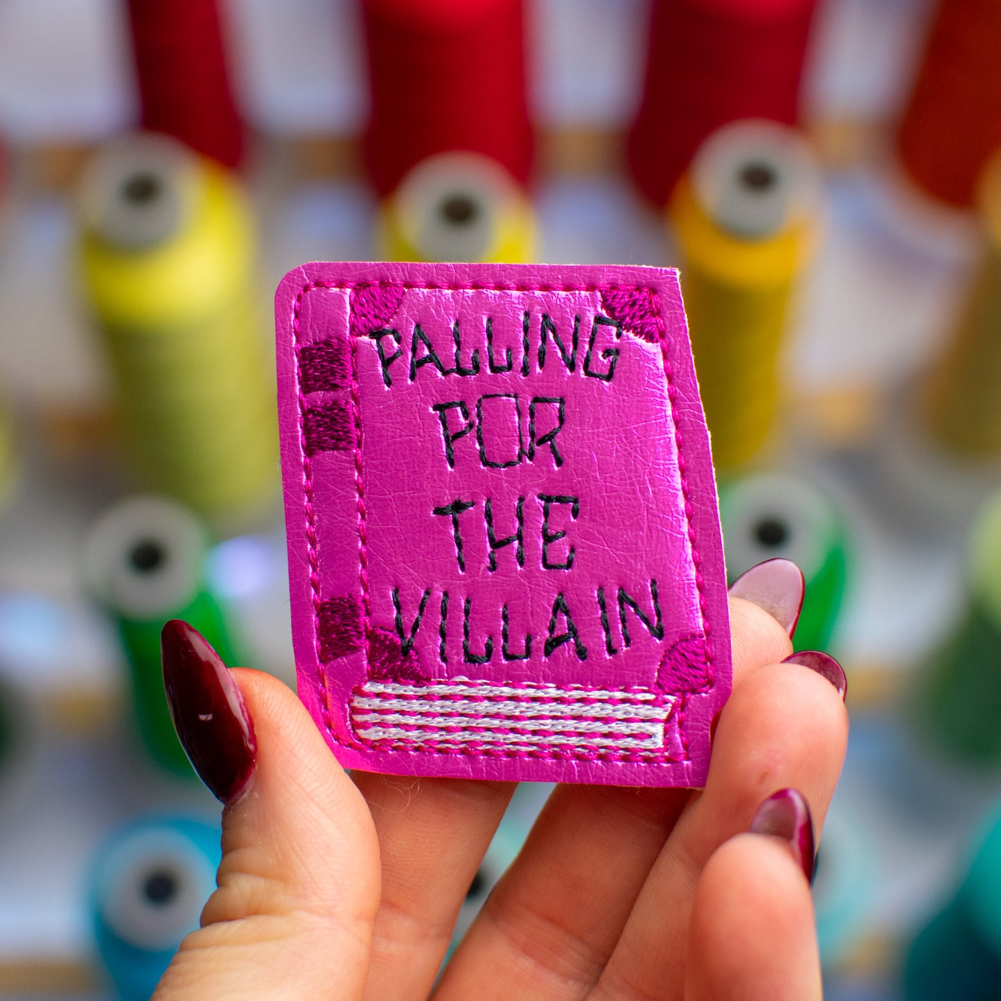 Falling for the Villain Feltie Embroidery Design