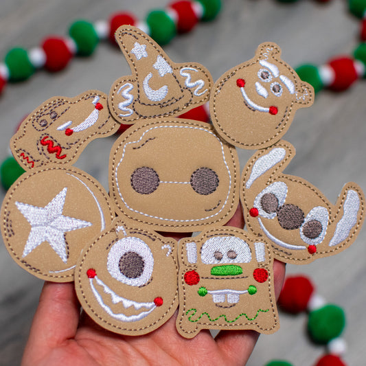 Gingerbread Characters Felties