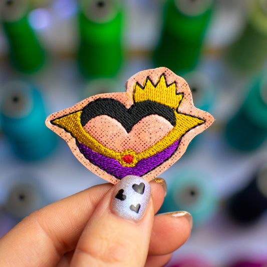 Evil Heart Feltie Embroidery Design